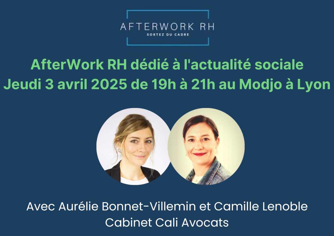 AfterWork RH Actualités sociales